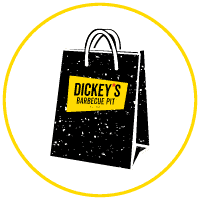 dickey's to go bag button