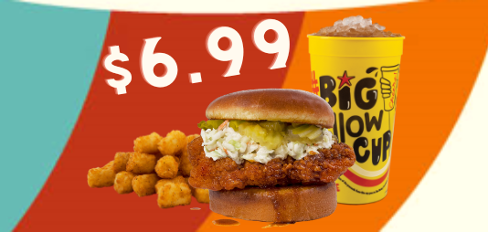 $6.99 Home Page Hot Chicken Combo